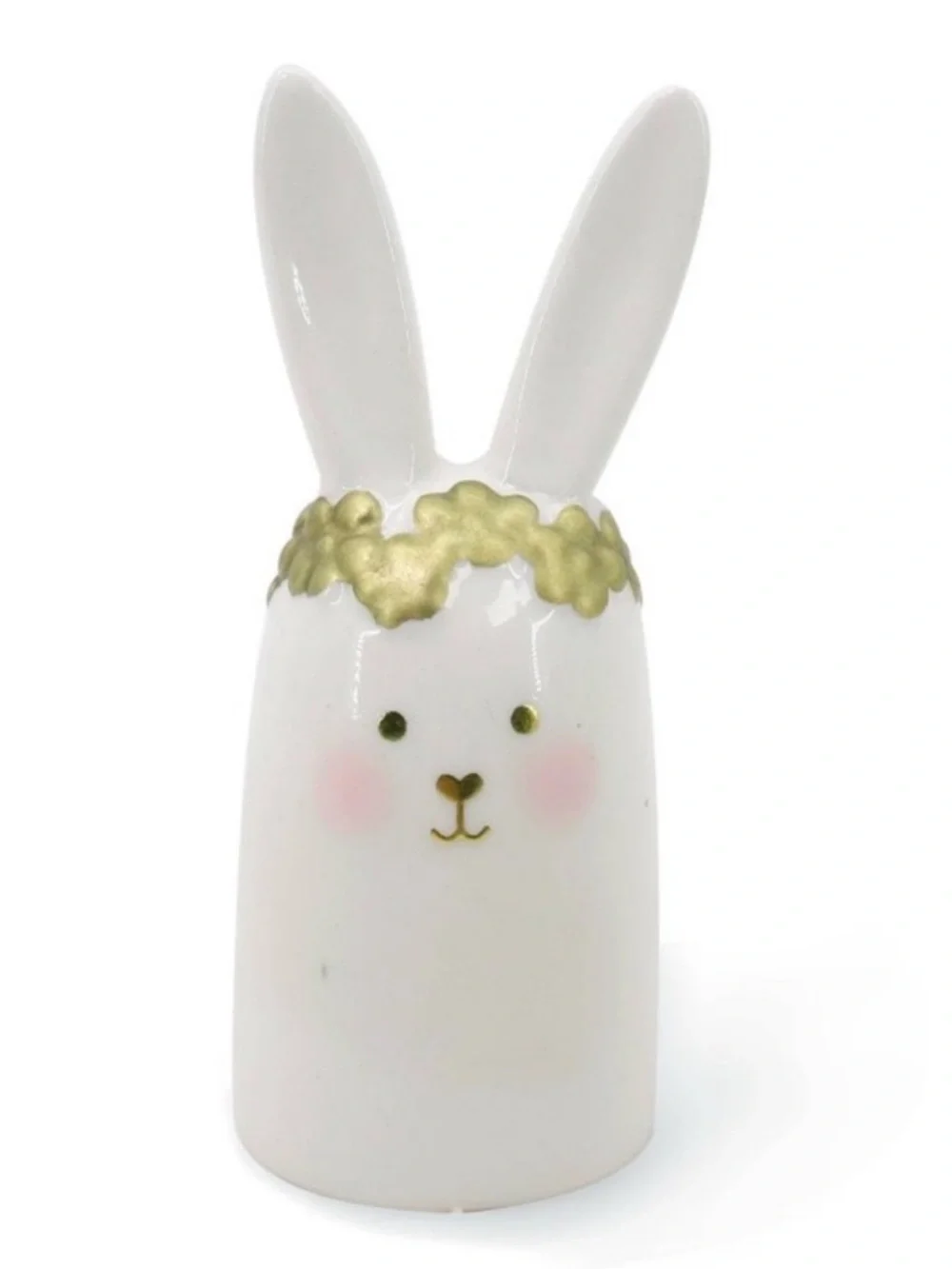 Last Set! Target Bullseye Full Set of 3 White Ceramic Bunny Head Figurines 2026